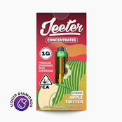 JEETER CART: Apple Fritter 1g Premium Liquid Diamonds Vape Cartridge (H)