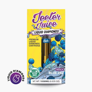 JEETER - Jeeter 1G Blue Zkittlez Liquid Diamonds Cartridge