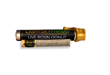 Light Sky Farms - Trident 2.5g Live Rosin Donut Infused Preroll - LIGHTSKY FARMS Main Image