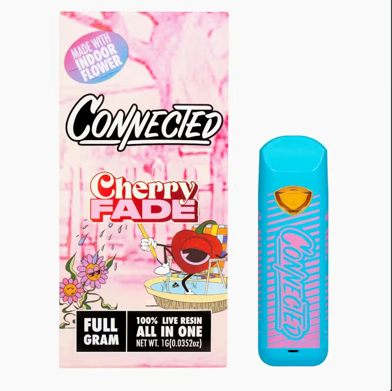 Connected - Connected - Cherry Fade - 1g Live Resin All-In-One Cart Main Image