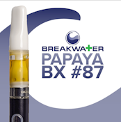 [MED] Breakwater | Papaya BX #87 | 0.5g Cartridge | Live Hash Rosin