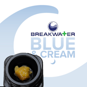 [MED] Breakwater | Blue & Cream | 0.5g Live Hash Rosin