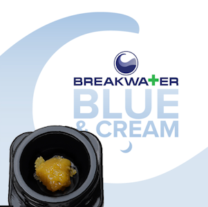 Breakwater - [MED] Breakwater | Blue & Cream | 1g Live Hash Rosin
