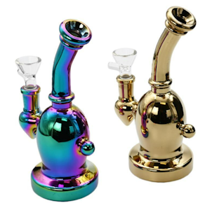 HIGH MOUNTAIN IMPORTS - 6" Electro Plated Gold Water Pipe
