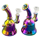 6"Electro Plated Bell Bottom Water Pipe