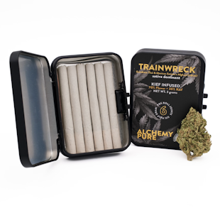 ALCHEMY PURE - Trainwreck - 0.5g Infused Pre-Rolls (6) pack