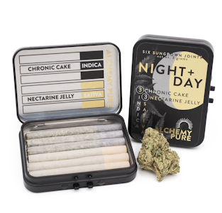 ALCHEMY PURE - Night + Day - 0.5g Pre Rolls (6) Pack