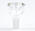Clear Glass Bowl 14mm Male