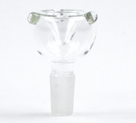 Clear Glass Bowl 14mm Male