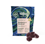 Blueberry x Oishii Live Rosin Gummies (10 Count) | MFNY | Edible