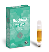 Buddies - Live Resin - Gravity Gush - Vape Cart - 1g