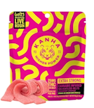 Kanha Live Rosin Sour Belt 100mg Strawberry Lemonade