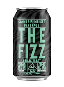 KWIK EASE - The Fizz - Drink - Ganja Blast - 100mg