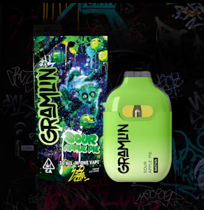 GRAMLIN - GRAMLIN - AIO - Sour Apple Pie - 1G