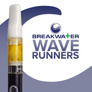 Breakwater - [MED] Breakwater | Wave Runner | Live Hash Rosin | 0.5g Cartridge