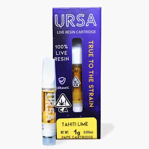 URSA - URSA 1G Tahiti Lime Live Resin Cartridge