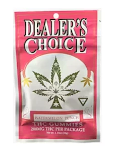DEALER'S CHOICE - Watermelon Punch - 200mg Gummies by Dealer's Choice