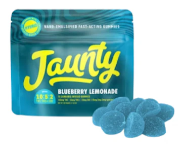 Jaunty - Jaunty- Blueberry Lemonade gummies 10pk