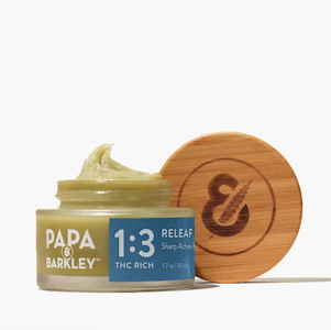 PAPA & BARKLEY - Papa & Barkley 1:3 THC Releaf Balm 50ml