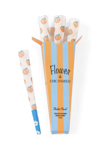 EDIE PARKER - Edie Parker Crush Cones - Nudist Peach 