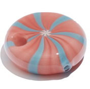 Edie Parker Bonbon Pipe - Blue Raspberry