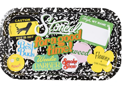 EDIE PARKER - Edie Parker Rolling Tray - Stickers