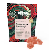 Strawberry x Strawpaya  Live Rosin Gummies 100mg