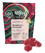 Raspberry x Gazzurple 50mg  Live Rosin Gummies