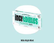 [REC] Incredibles Chocolate Bar | Mile High Mint | 100mg/10pc