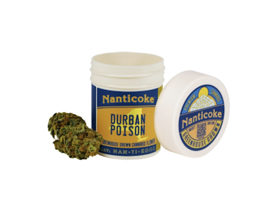 NANTICOKE - Durban Poison 3.5g Greenhouse Flower | Nanticoke