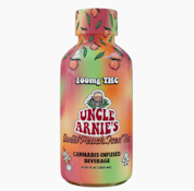 Uncle Arnie's - Sweet Peach Iced Tea - 8oz - Drinks - 100mg