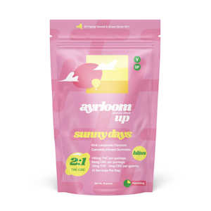 AYRLOOM - Sunny Days | 2:1 THC:CBC | Gummies | 100mg/10pk (Ayrloom)