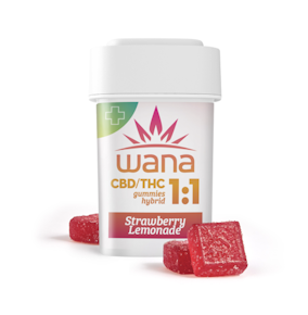 Wana | Strawberry Lemonade 1:1 |10pk/100mg