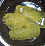 GMO - 1g Fresh Press Live Rosin - Sweetgrass Solventless