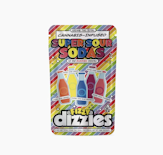 Super Sour Strawberry Sodas | 100mg Gummies | Dizzies