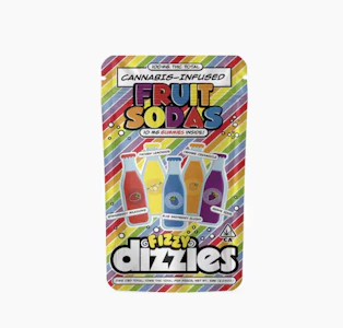 Dizzies - Super Sour Grape Sodas | 100mg Gummies | Dizzies