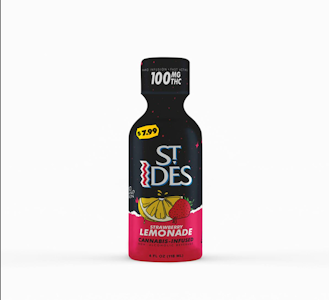 ST.IDES - Strawberry Lemonade 100mg THC NANO Shots - St. Ides