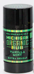 Michigan Organic Rub - Vanilla Mint - 1000mg - Michigan Organic Rub Main Image