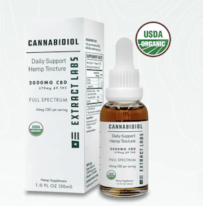 EXTRACT LABS - Extract Labs - Organic Daily Support CBD 2000mg