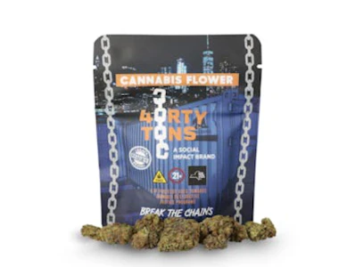 40 Tons - 40 TONS - Chocolate Hashberry - 4G - Indica-Dominant Hybrid - Flower