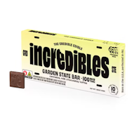 [REC] Incredibles Chocolate Bar | Garden State | 100mg/10pc