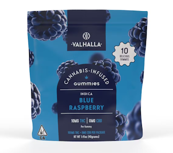 Valhalla - [REC] Valhalla | Blue Raspberry | 10pk/100mg Soft Chews