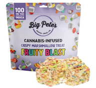 Big Petes - Fruity Blast Indica - Marshmallow Treat - 100mg