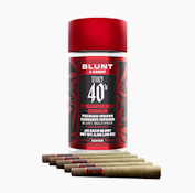 STIIIZY - Infused Prerolls - Strawberry Cough - 40's Mini Blunts - 5PK - 2.5G