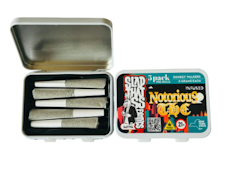 Slap That Ass Exotics - NOTORIOUS THC - 5PK - Sativa - Preroll