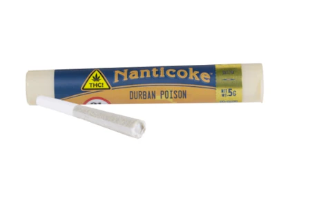 NANTICOKE - Nanticoke - Durban Poison Pre-Roll - Sativa 0.5g