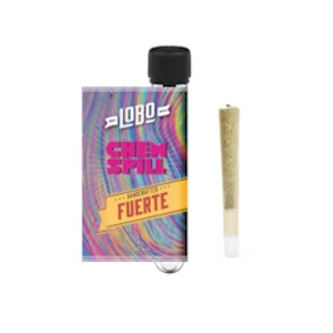 Lobo - Lobo - Chem Spill - 1G - Indica - Fuerte Infused Glass-Tip Joint