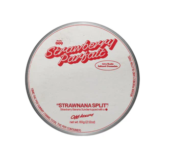 Off Hours - OFFHOURS - Strawberry Parfait "Strawnana Split" - 100MG - Live Rosin - Edible Gummies