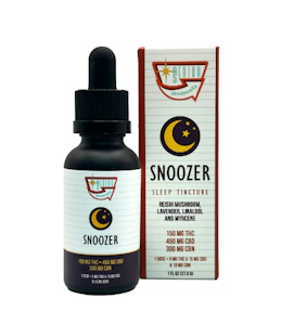 SENIOR MOMENTS - Senior Moments - Snoozer - 30ML -  450MG CBD + 300MG CBN + 150MG d9-THC - Tincture