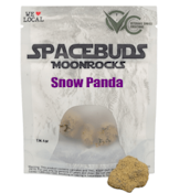 Spacebuds- Snow Panda Moon Rocks - Indica Hybrid - Hash Rosin - 4G